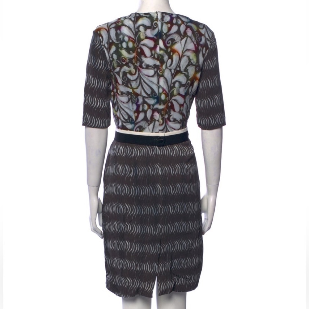 Peter Pilotto Printed Mini Dress sz M - Picture 3 of 3